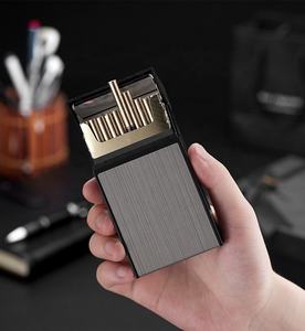 Boîte à cigares coupe-vent, 20 pièces, prix d'usine chinois, étui à cigarettes électrique avec briquet, vente en gros - Product Image 4