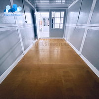 En gros Personnalisé Pas Cher Installation Rapide Pack Plat Pliant Conteneurs Maisons Préfabriquées Pour Les Constructions Site