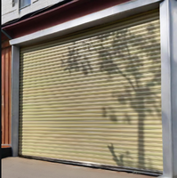 Porte enroulable robuste et sécurisée