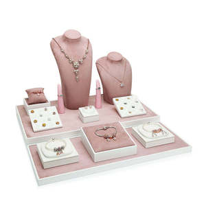 Wholesale DIY Fashion Jewelry Display Set Stand for Bracelet <b>Necklace</b> <b>Ring</b> Earring - Product Image 3