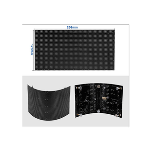Độ phân giải cao p2mm linh hoạt video tường siêu mỏng uốn cong LED bảng điều chỉnh màn hình cho triển lãm - Product Image 2