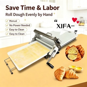 Laminadora y Estiradora <span class=keywords><strong>de</strong></span> Masa Eléctrica |   Máquina para Hacer Croissants y <span class=keywords><strong>Pizza</strong></span> <span class=keywords><strong>de</strong></span> Acero Inoxidable <span class=keywords><strong>de</strong></span> Uso Comercial con Función <span class=keywords><strong>de</strong></span> Prensado <span class=keywords><strong>de</strong></span> Masa 110V/220V/380V - Product Image 2