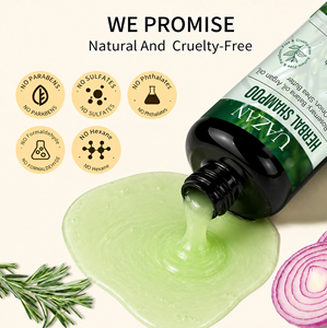 Shampooing et après-shampooing naturels à base d'oignon, de romarin et de biotine, <span class=keywords><strong>sans</strong></span> <span class=keywords><strong>sulfate</strong></span>, shampooing à l'huile d'argan pour la croissance des cheveux, OEM - Product Image 5