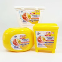 Prix de gros 5 1 Dosettes de lessive jetables Capsules de gel de nettoyage en vrac pour laver les vêtements Capsules de nettoyage en vrac pour vêtements