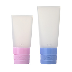 Ensemble de flacons de voyage en silicone personnalisés pour les produits de beauté avec accessoires - Product Image 5