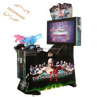 Machine de jeu d'arcade Dreamland Extermination House of the Dead Ultra Firepower Gun Shooting Simulator Aliens