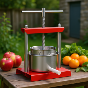 Exprimidor Manual de Frutas y Verduras de 3L, Acero Inoxidable, Mango en T, Uso Doméstico y al Aire Libre - Product Image 2