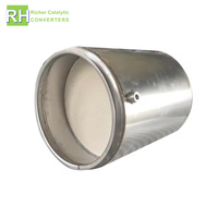 Pièces détachées automobiles Euro 6 Filtre à particules diesel DPF pour camions IVECO, catalyseur avec catalyseur céramique 5802041542 5802041633