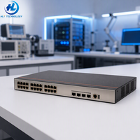 Switch de Red Ethernet Administrado Gigabit PoE+ de 24 Puertos 5735S-S24P4X-A con 4 Puertos de Enlace Ascendente SFP+ de 10G, Alimentación a Través de Ethernet Empresarial