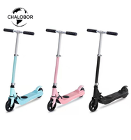 Trottinette électrique pour enfants avec pneus solides en PU de 5 pouces réglables, certifiée CE/ROHS/SAA, tension 24 V, deux roues, marchepied amusant pour enfants