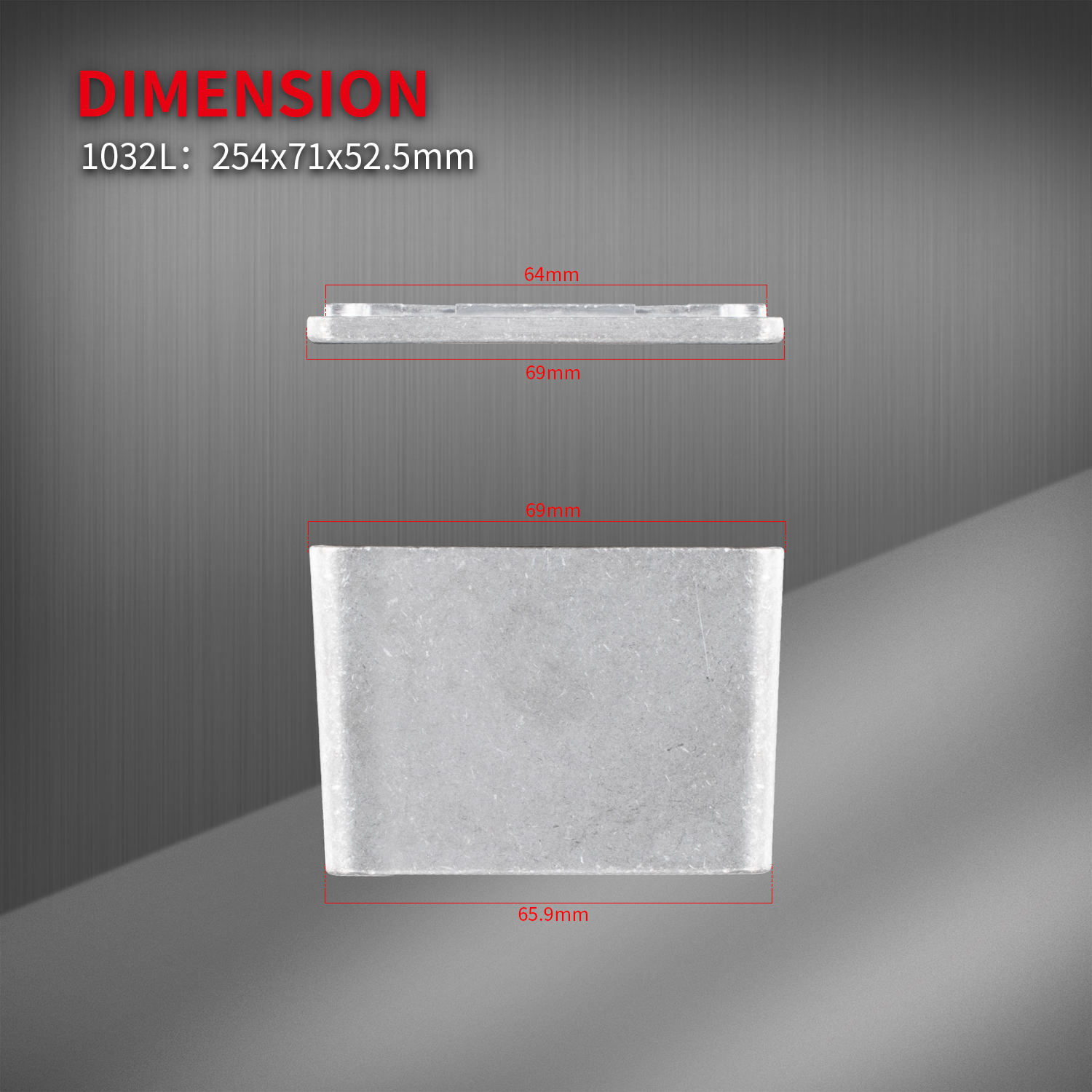 Daiertek 1032L Aluminum Enclosures - Ideal for Guitar Pedals