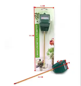 Độ ẩm đất PH ánh sáng Meter Tester cho các nhà máy không cần pin