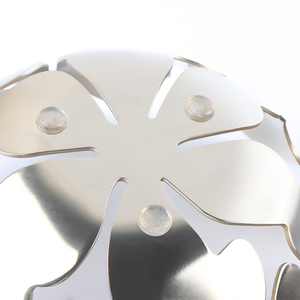 Hàng Mới Về Bát Đựng Hoa Thiết Kế Thời Trang Bát Đựng Trái Cây Trang Trí Bằng Thép Không Gỉ Cho Đồ Ăn Nhẹ - Product Image 5