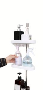 Stainless Steel Bathroom Corner <b>Shelf</b> Punch-free Kitchen <b>Shelves</b> - Product Image 2