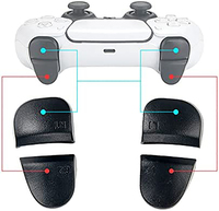 Déclencheur L1 R1 L2 R2 boutons d'épaule pour pièces de rechange de contrôleur PS5 déclencheur de déclencheur de pare-chocs déclencheur
