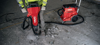 Marteau de démolition robuste TE 3000-AVR 220V, briseur électrique portatif pour la démolition du béton, travaux de construction