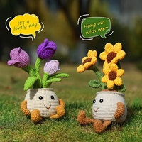Großhandel Niedliche Künstliche Topfblumen |   Kreative Heimdekoration für Wohnzimmer & Nachttisch |   Ideale Geschenke & Wohnaccessoires