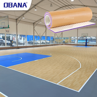 Terrain de sport synthétique souple en PVC, économique et facile à installer, longueur personnalisable 1,8 m, durable, imperméable, demi-terrain intérieur multisports