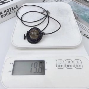 Sphère de cristal de guérison en pierre naturelle en gros bijoux globe planète pendentif collier pour cadeau - Product Image 6