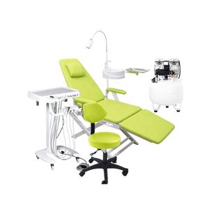 Unidad de Silla Dental Portátil a Precio Económico, Silla Plegable Móvil <span class=keywords><strong>con</strong></span> Unidad de Turbina Montada en la Pared - Product Image 5