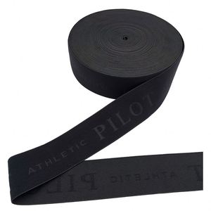 Wholesale Customize Band Embossed 2.5cm Polyester Webbing Elastic Strap Use on Underwear Garment - Product Image 3