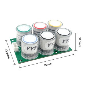Módulo Sensor de Gas para Interiores YYS RS485 UART con Salida 6 en 1, Detector de Gas para Metro, Estacionamientos Subterráneos, CO, O2, NO2, O3, NH3, H2S - Product Image 3