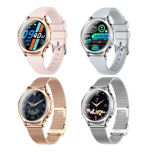 Reloj inteligente CF39 para mujer, pantalla TFT redonda completamente táctil, resistente al agua, IP67, recordatorio de llamadas y salud, reloj inteligente deportivo para mujer - Product Image 2