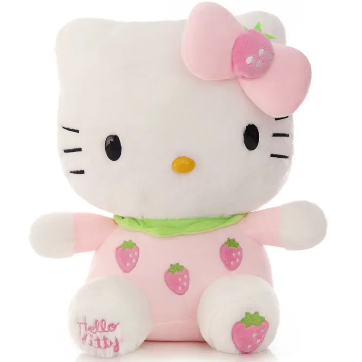Hello Kitty ตุ๊กตาของเล่นผ้ากำมะหยี่,Hello Kitty ของเล่นตุ๊กตาและตุ๊กตาสัตว์ Hello Kitty