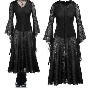 Vestido Medieval de encaje, <span class=keywords><strong>disfraz</strong></span> Vintage para <span class=keywords><strong>mujer</strong></span>, Vestido largo de Lolita, vestido de baile de fantasía gótica <span class=keywords><strong>vikinga</strong></span> renacentista - Product Image 1