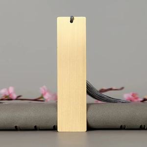 ที่คั่นหนังสือสีทองที่เป็นมิตรต่อสิ่งแวดล้อมทำจากโลหะ - Product Image 4