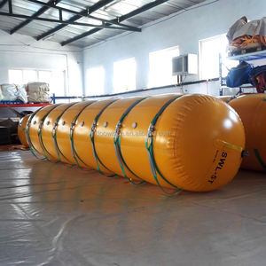 Tabung Pontun Penyelamatan dan Penyelamatan Kapal Bawah Air Berlapis PVC, Kantung Angkat Udara Bentuk Panjang - Product Image 2