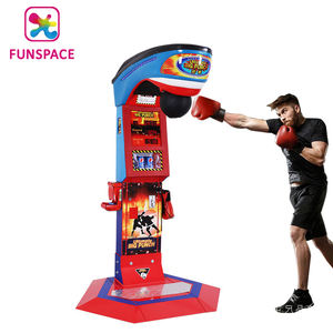 Prueba de fuerza robusta Venta de boletos Juegos que funcionan con monedas Arcade Punzonadora Máquina DE BOXEO - Product Image 6