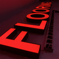 Letras de canal 3D Canta Tienda Luz frontal Señales LED Letrero de tienda de letras de canal LED a prueba de agua