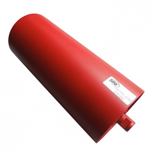 HDPE cao su-tráng trọng lực truyền đạt Con lăn băng tải vành đai tải con lăn - Product Image 5