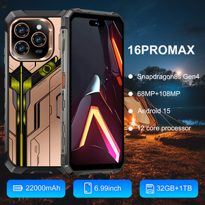 Hot Sell Long-Lasting Conquest Smartphone 16Pro Max 32GB+1TB 108mp Rear Camera 5G 22000mAh Battery Rugged Mobile Phones in China - Product Image 4