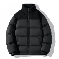 Vestes matelassées pour hommes, vestes en duvet personnalisées de haute qualité, vestes matelassées pour hommes, manteau d'hiver coupe-vent et imperméable, manteau résistant au froid