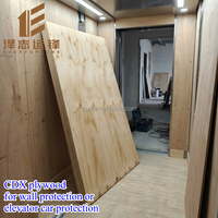 Capas de madera 1/2 de 3/4 de 5/8 CDX duro pinewood vietnam de madera contrachapada construcción 18mm