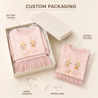 Robe de fête au crochet pour bébé fille, en coton, respirante, écologique, longueur genou, personnalisable ODM, collection printemps