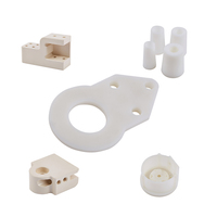Komponen plastik penggilingan cnc intip nilon abs kustom mesin bubut cnc plastik pom ptfe pp cnc bagian Putar