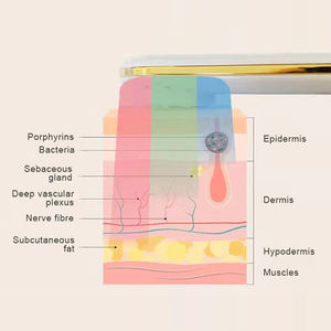 Microcurrent Massager vẻ đẹp trên khuôn mặt Bộ Mặt nâng máy chống lão hóa loại bỏ nếp nhăn tính năng làm trắng da mặt Thiết bị massage - Product Image 6