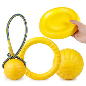 Juguetes Interactivos para Masticar para Perros, Resistentes a Mordeduras, Suaves, Naturales, Flotantes, de Espuma EVA, Anillo para Perros - Product Image 6