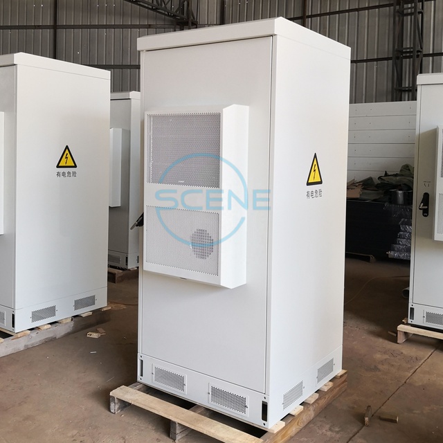 IP55 Communication Outdoor Cabinet with Air Conditioner