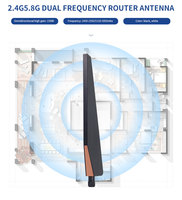 Antenne Wifi double bande de haute qualité 2.4g 5.8g amplificateur d'antenne amplificateur d'antennes universel