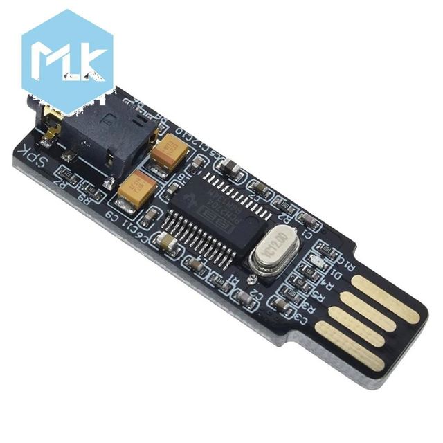 MLK Mini PCM2704 USB Audio Sound Card DAC Decoder Board Free Drive for PC Laptop Huakeshengyeic