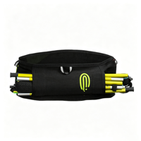 Sac de taille réfléchissant unisexe pour la course à pied, ceinture élastique avec poche pour bouteille, sac banane respirant pour le jogging et l'entraînement en plein air