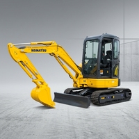 Offre Spéciale : Mini-Excavatrice Japonaise Originale PC35 d'Occasion (90% Neuve) avec Cabine, 3,5 Tonnes, à Prix Abordable