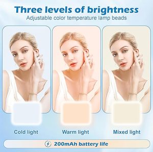 Estabilizador <span class=keywords><strong>de</strong></span> Teléfono Superior <span class=keywords><strong>con</strong></span> Rotación <span class=keywords><strong>de</strong></span> 360°, Seguimiento Facial y Luz LED Trípode y <span class=keywords><strong>Palo</strong></span> <span class=keywords><strong>Selfie</strong></span> 3 en 1 para Grabación <span class=keywords><strong>de</strong></span> Videos y Viajes - Product Image 4
