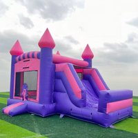 Meistverkaufte Maßgefertigte Rosa Pool-Rutsche Kinder Indoor/Outdoor Kommerzieller Themenpark Wasserrutsche