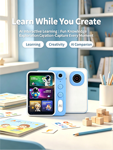 Cámara de Juguete con IA para Niños y Niñas, Juguete Educativo de Fotografía Creativa, Regalo de Cumpleaños - Product Image 2