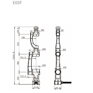 Robot collaboratif antidéflagrant certifié Ex Pxb IIC T6, 7 kg, portée de 800 mm, 6 axes, pour zones dangereuses - Product Image 3